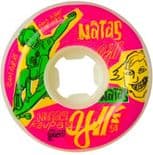 OJ WHEELS "Natas Kaupas 2 - OJII's" Hard Line Skateboard Wheels 58mm 95a PINK Park GONZ