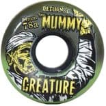 OJ WHEELS x CREATURE "Mummy - Keyframe" Skateboard Wheels 54mm 78a GREEN Cruiser Transport OJ Filmer