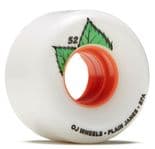 OJs "Plain Jane - Keyframe" Skateboard Wheels 52mm WHITE 87a Cruiser Transport OJ Filmer