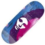 OPERA "Fattie - Triple Torn Big Mask" Skateboard Deck 12" x 32.4" PINK PURPLE BLUE