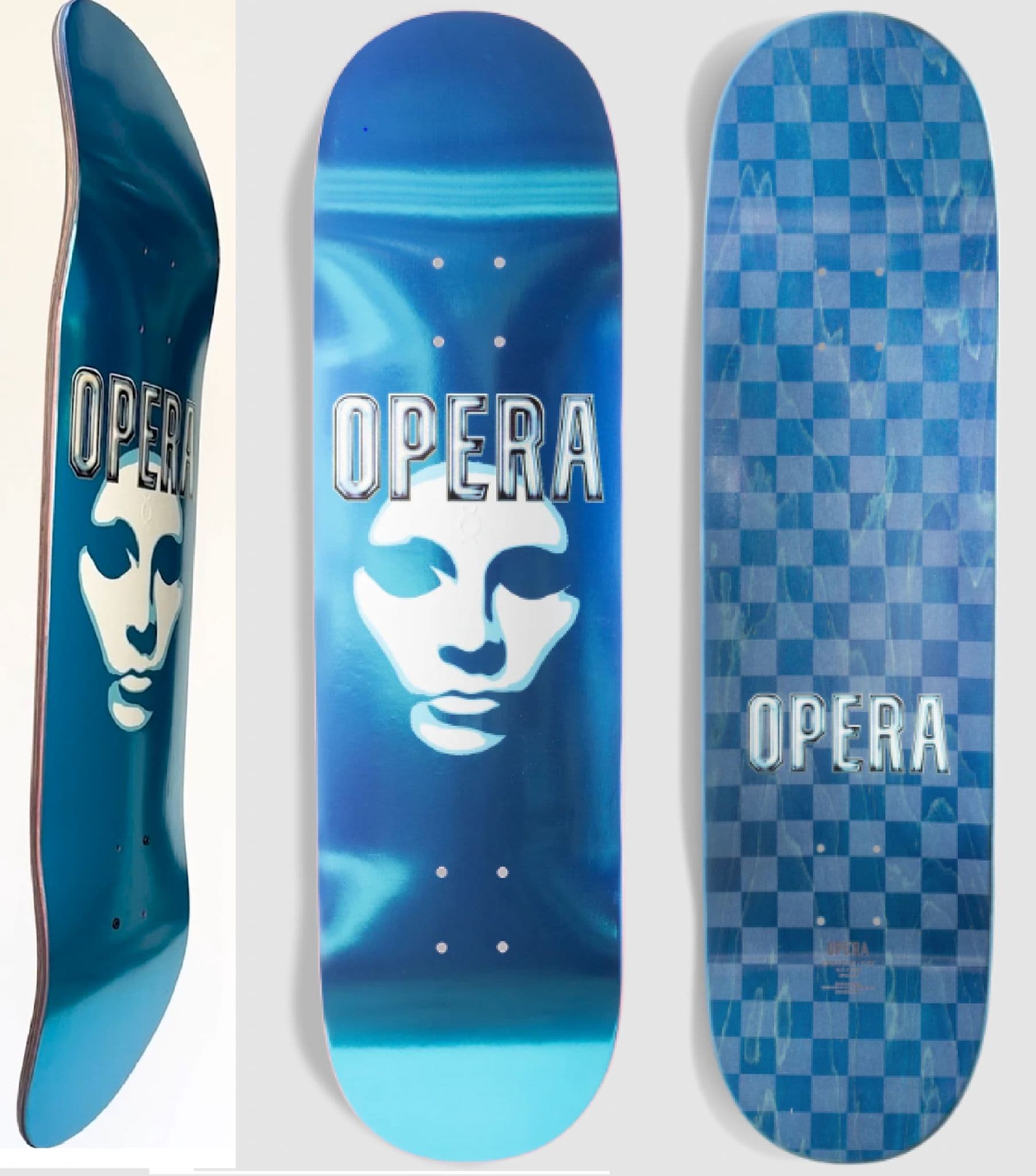 【OPERA】MASK LOGO DECK 7.3インチ OPERA】MASK LOGO DECK 7.75インチ スケートボード