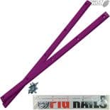 PIG SKATEBOARDS  "Rails - Neon" Skateboard Pair 14.25" Slide Rib Bars PURPLE