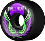 POWELL PERALTA "Bomber III" Skateboard Wheels 60mm 85a BLACK Transport Cruise