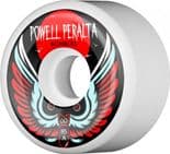 POWELL PERALTA "Bomber III" Skateboard Wheels 60mm 85a WHITE Transport Cruise