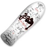 POWELL PERALTA BONES BRIGADE Series 17 "Lance - Future Primitive" Skateboard Deck WHITE