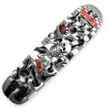 POWELL PERALTA BONES BRIGADE Series 17 "Mullen - Chess Set" Skateboard Deck 2026 WHITE