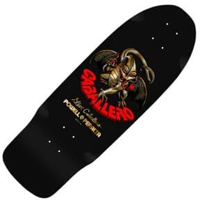 POWELL PERALTA Bones Brigade Steve Caballero Series 16 Skateboard Deck BLACK / GOLD 10.1