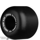 POWELL PERALTA / BONES Mini-Cubic Skateboard Wheels 95a BLACK 1980s Old Skool