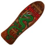 POWELL PERALTA Caballero "Chinese Dragon" Skateboard Deck 10" x 30"  BROWN Cab Old Skool