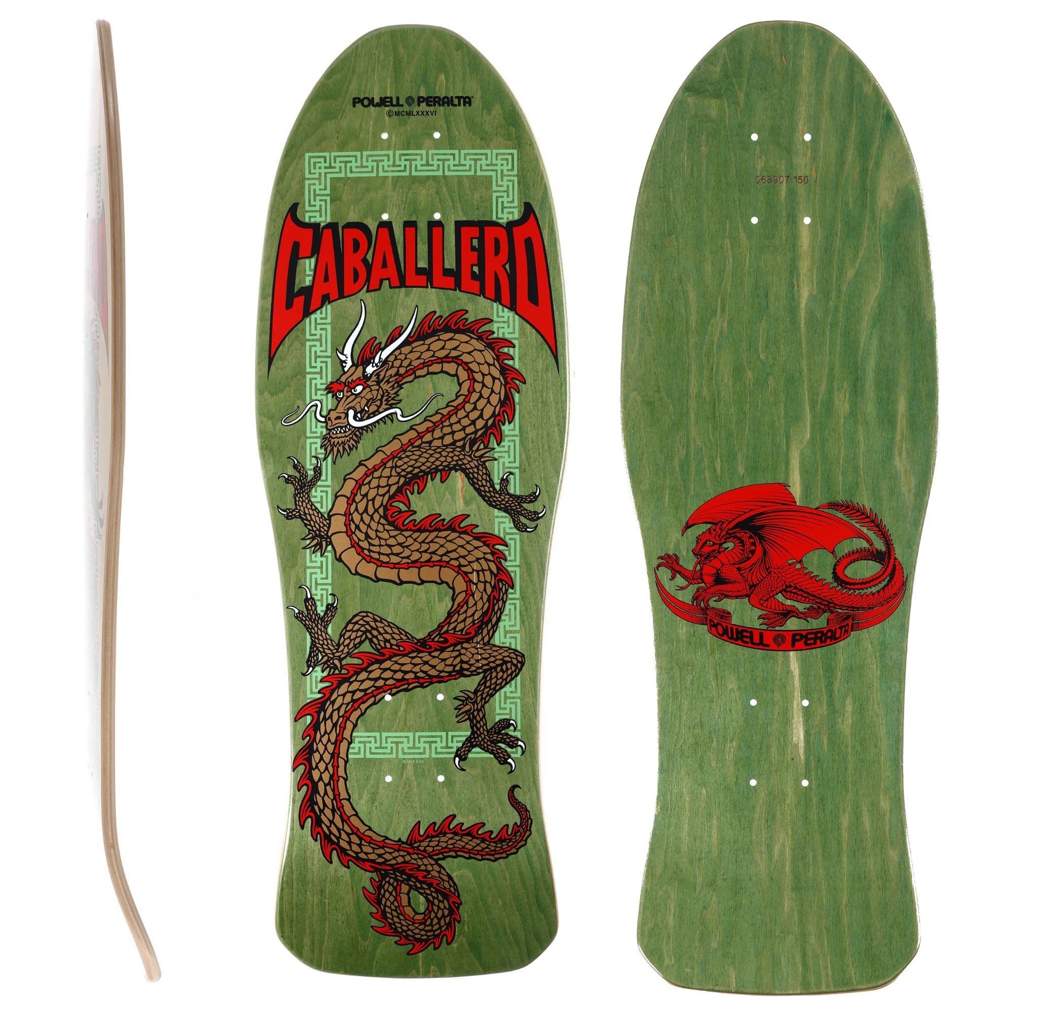 極希少◎90s Powell Peralta CABALLERO 1996 Powell Peralta Caballero Chinese Dragon Gold Foil 10