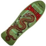 POWELL PERALTA Caballero "Chinese Dragon" Skateboard Deck 10" x 30"  SAGE GREEN Cab Old Skool