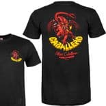 POWELL PERALTA "Caballero Dragon II" Skateboard T-Shirt BLACK  S to XXL Tee Cab