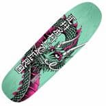 POWELL PERALTA "Caballero Street - Ban This Dragon" Skateboard Deck 9.25" x 32" TEAL Cab Pool