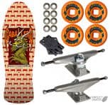 POWELL PERALTA "Caballero - Street" Skateboard Complete  9.625" Slime Balls & Sushi Trucks  1980s