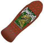 POWELL PERALTA Caballero "Street" Skateboard Deck BROWN STAIN 9.625" x 29.75" Dragon Bats (1)