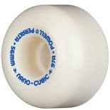POWELL PERALTA "Dragon - AA Nano Cubic" Skateboard Wheels 56mm 97a WHITE USA Street Park