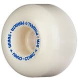 POWELL PERALTA "Dragon - AA Nano Cubic" Skateboard Wheels 58mm 97a WHITE USA Street Park