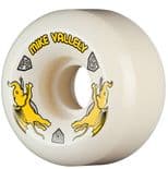 POWELL PERALTA "Dragon Formula - Mike Vallely" Skateboard Wheels 56mm x 36mm V6 95a WHITE USA