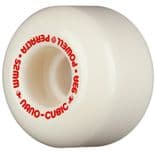 POWELL PERALTA "Dragon  Formula - Nano Cubic" Skateboard Wheels 52mm 93a WHITE USA Street Park
