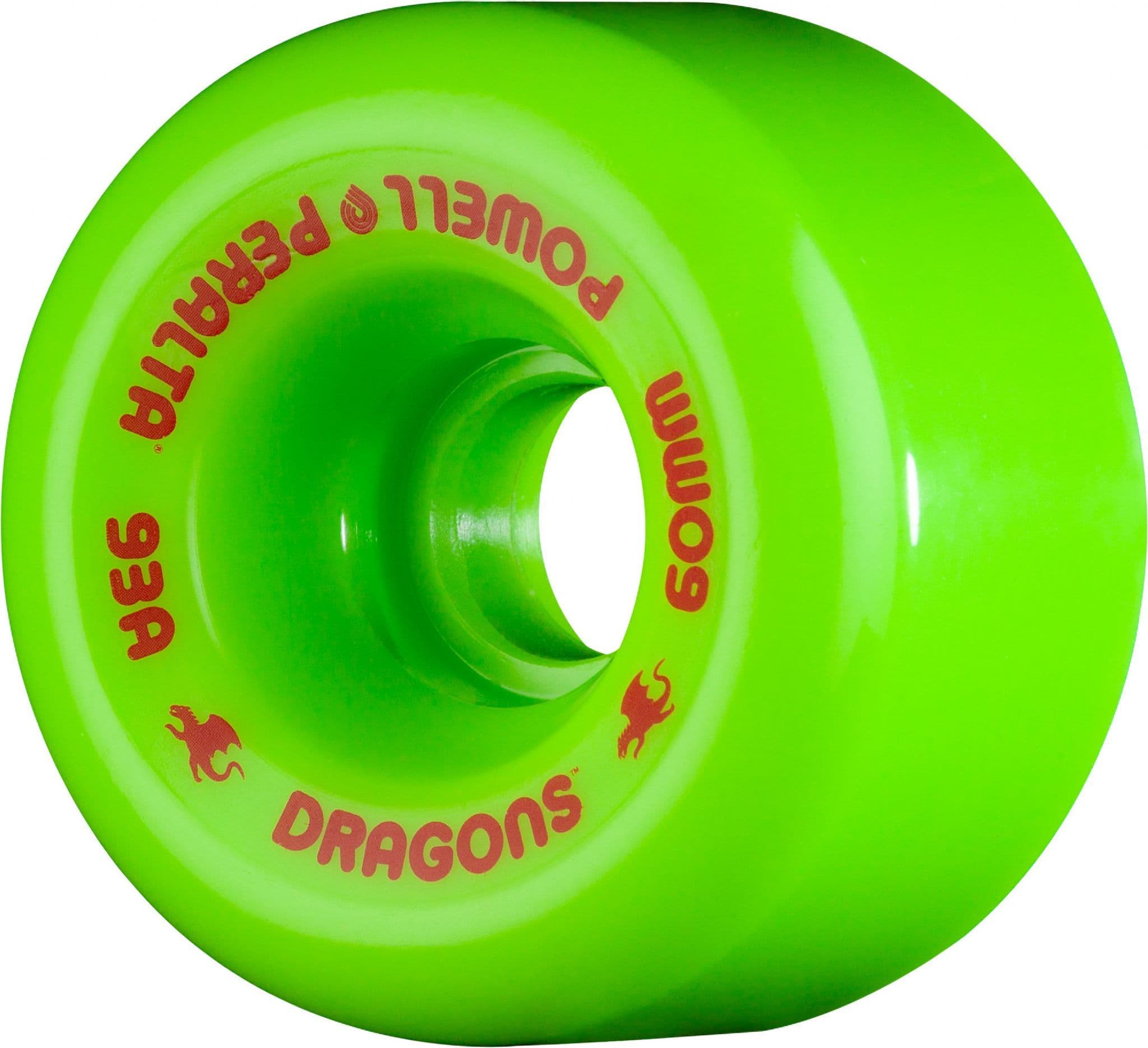 POWELL RAT BONES ホイール グリーン 60mm 90a Powell Peralta Rat Bones Skateboard Wheels Lime Green 60MM