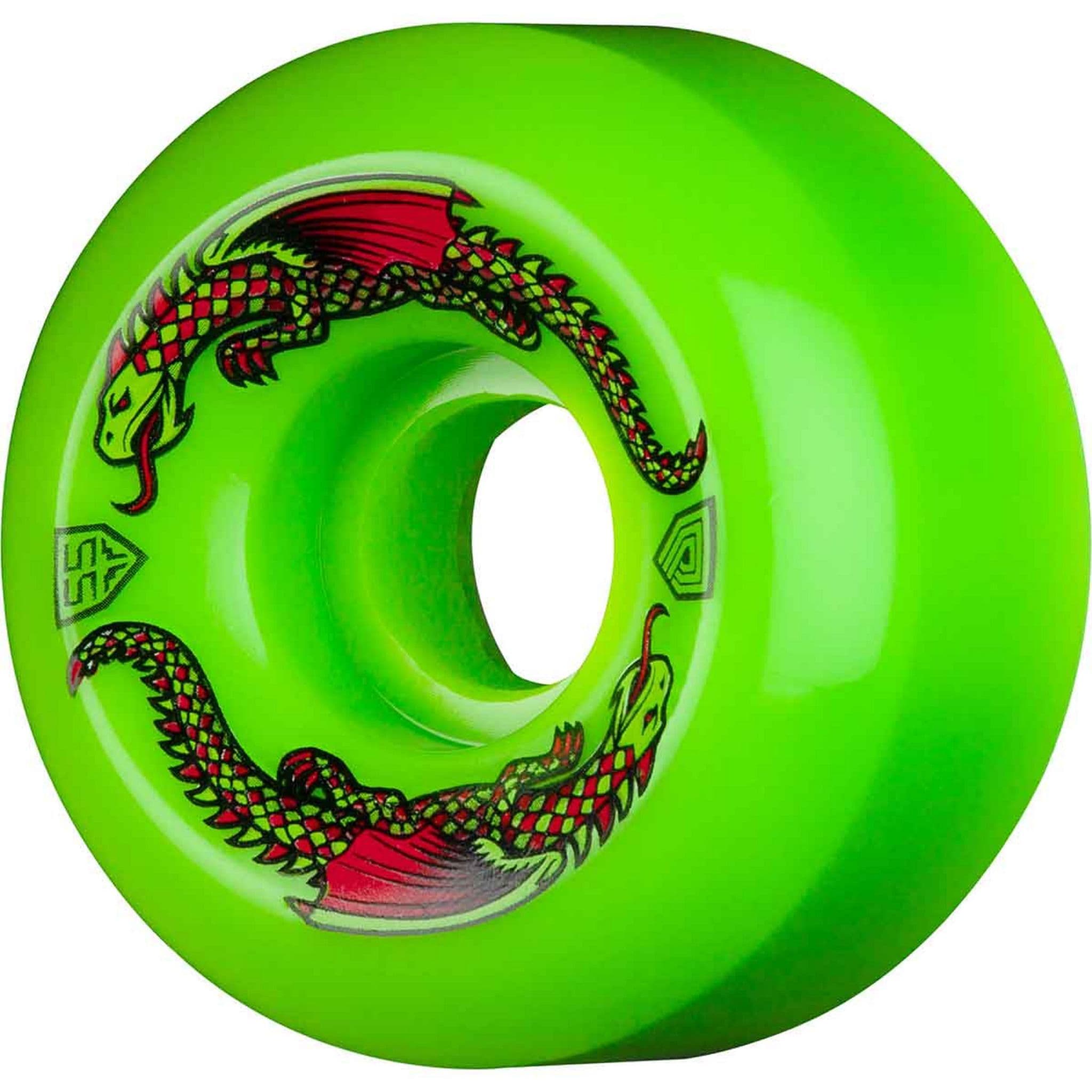 Powell Peralta 55MM DRAGONS ホイール Powell Peralta Dragon 55mm X 35mm 93a White - CalStreets BoarderLabs