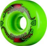 POWELL PERALTA "Dragon Formula - V4" Skateboard Wheels 54mm 93a GREEN USA Street Park