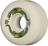 POWELL PERALTA "Dragon Formula - V6" Skateboard Wheels 56mm 93a WHITE USA Street Park