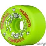 POWELL PERALTA "G-Bones" Skateboard Wheels 97a 64mm GREEN Old Skool Pool Reissues