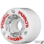 POWELL PERALTA "G-Bones" Skateboard Wheels 97a 64mm WHITE Old Skool Pool Re-Issues