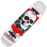 POWELL PERALTA "One Off Ripper" Complete Skateboard 8.0" x 31.5" SILVER Park Street Ramp