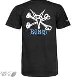 POWELL PERALTA "Rat Bones" Skateboard T-Shirt BLACK S to XXXL Tee Bones Brigade