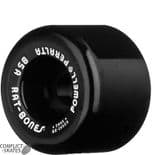 POWELL PERALTA "Rat Bones" Skateboard Wheels 85a BLACK  Old Skool 1980s Pool Park