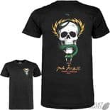 POWELL PERALTA "Skull & Snake" McGill Skateboard T-Shirt BLACK  L or XL Tee Bones Brigade