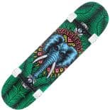 POWELL PERALTA "Vallely Elephant" Complete Skateboard 8.0" x 31.5" GREEN  Park Street Ramp