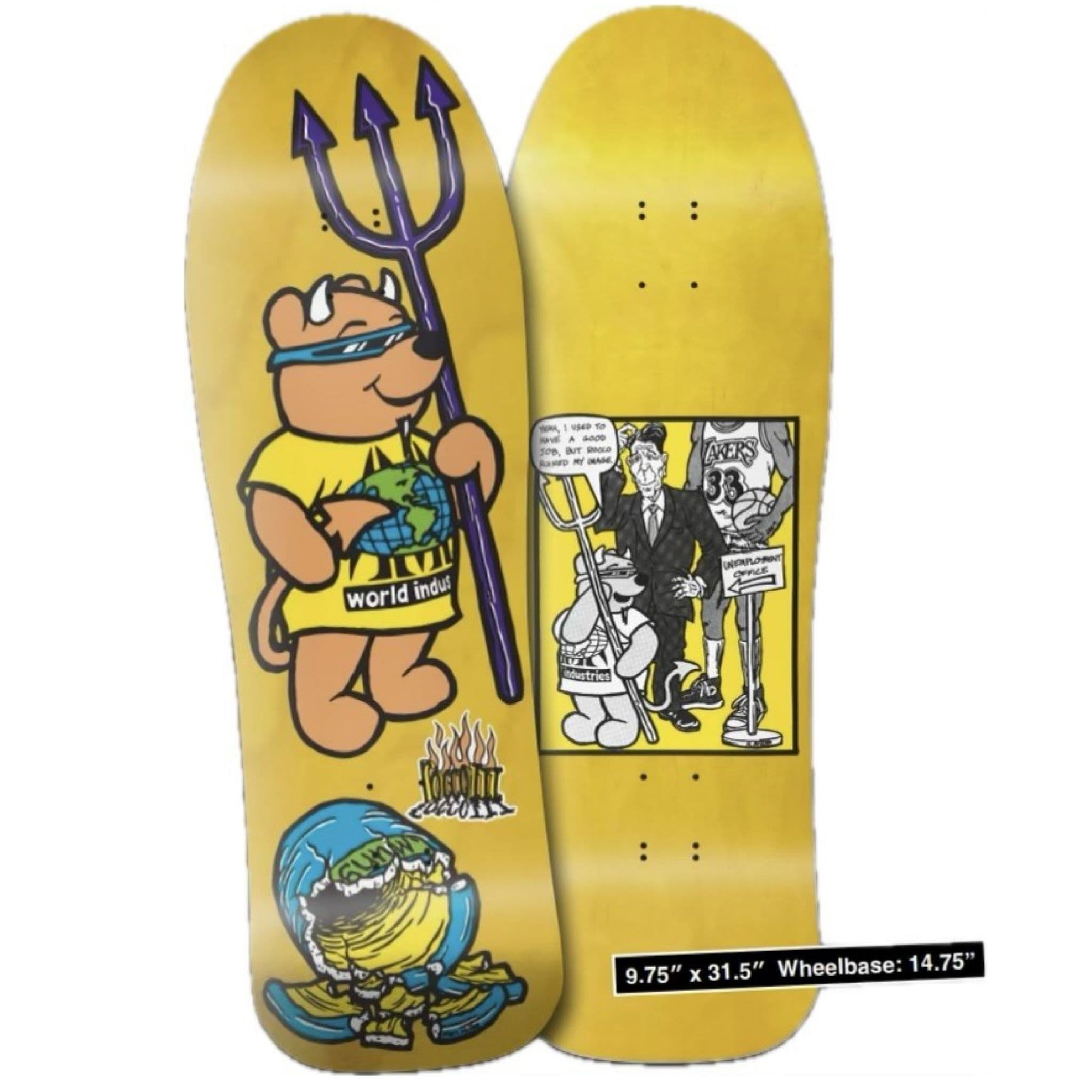 WORLD INDUSTRIES - Steve Rocco 3 限定モデル RARE Steve Rocco III 3 Winnie Pooh Skateboard Deck Prime