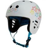 PRO-TEC "Full Cut Cert - Gonz Animal Bird" Skateboard Helmet WHITE S M L XL