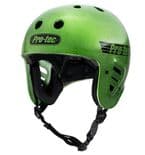 PRO-TEC  "Full Cut Cert" Skateboard Helmet CANDY GREEN FLAKE S M L XL