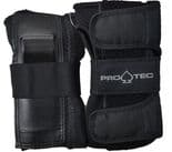 PRO-TEC "Street" Wrist Guards BLACK Roller Derby Skateboard S M L Wristguards