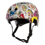 PRO-TEC x NEW DEAL "Sticker Bomb" Skateboard Helmet Roller Derby S M L XL