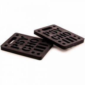 PSYCHO Skateboard Riser Pads Soft Risers 1/4
