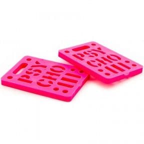 PSYCHO  Skateboard Riser Pads Soft Risers 1/4
