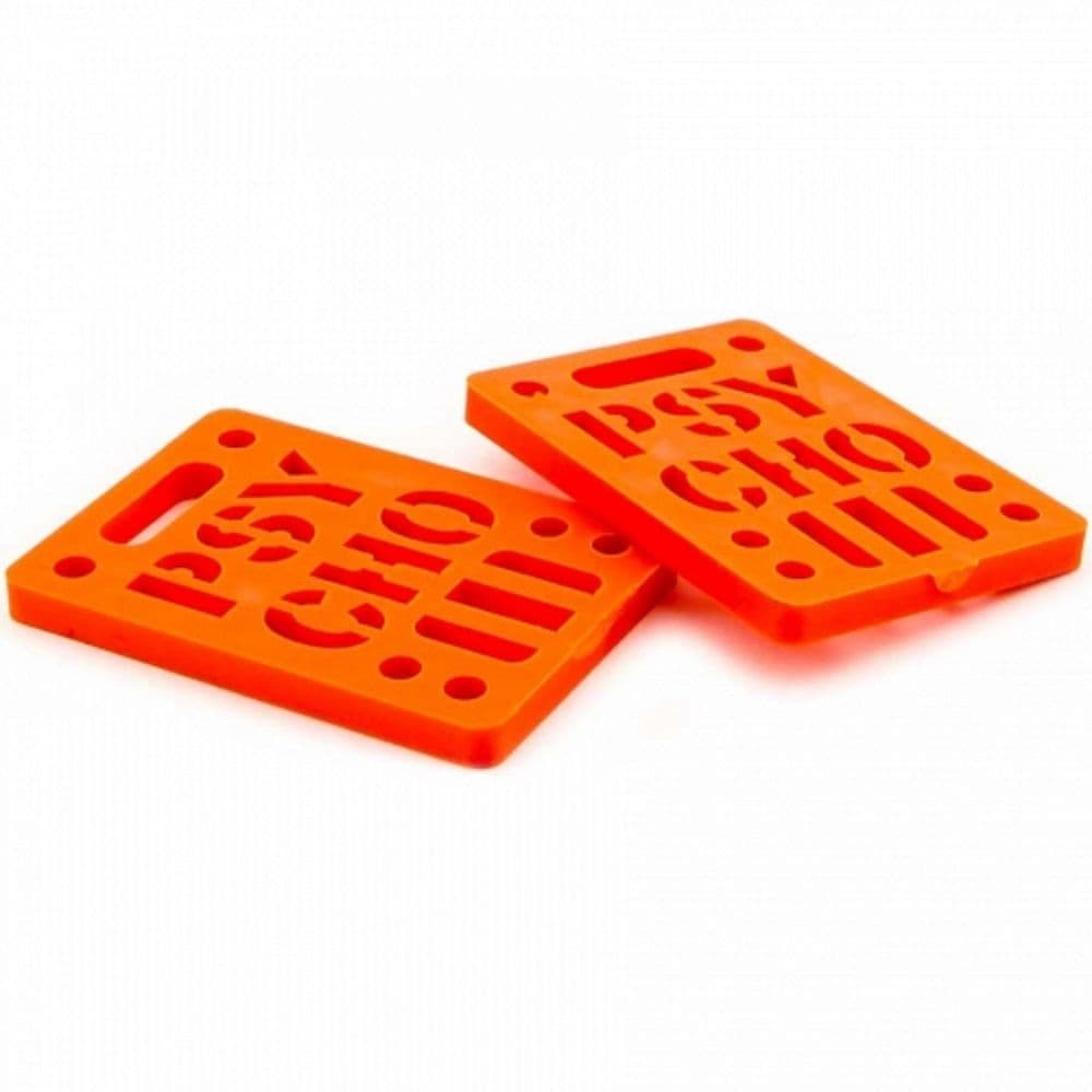 PSYCHO Skateboard Riser Pads Soft Risers 1/8