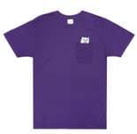 RIPNDIP "Lord Nermal - Pocket" Skateboard T-Shirt  PURPLE  S M L XL Cat Rip N Dip Tee