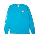 RIPNDIP "Lord Nermal" Skateboard LS T-Shirt BLUE Small only Rip N Dip Long Sleeve LST