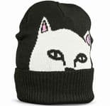 RIPNDIP "Peeking Nermal" Skateboard Snowboard Wooly Hat  Beanie BLACK