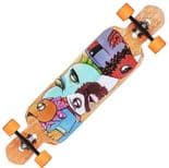 RIVIERA "Word to the Wise" Complete Longboard Skateboard 41" x 9.5" PARIS DIVINE Carve Freeride