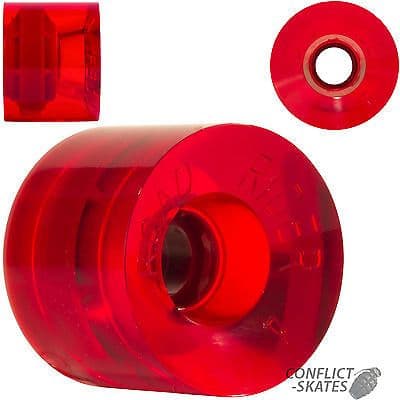 ROAD RIDER 4 Skateboard Wheels 78a 59mm Red Classic 1970s re-issue cruise
