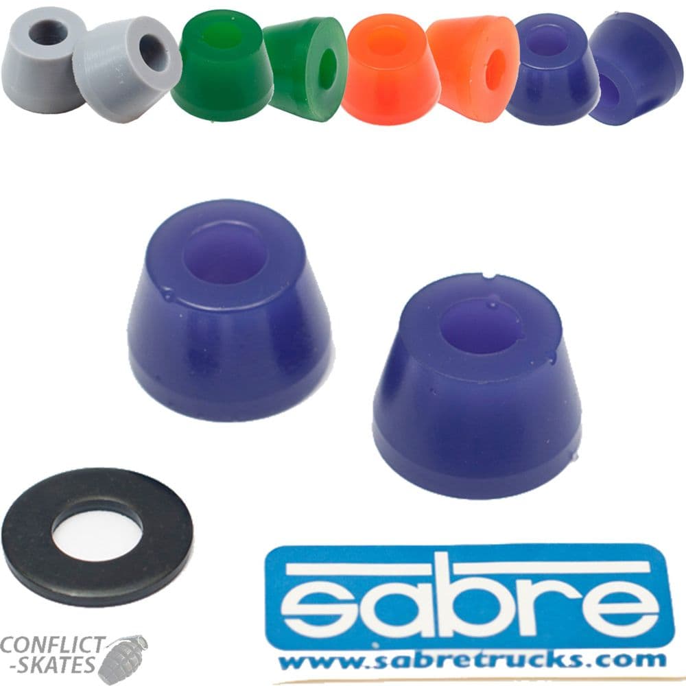 SABRE "Conical" Truck Bushings Longboard Skateboard 86a 90a 93a 96a