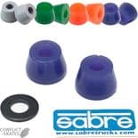 SABRE "Conical" Truck Bushings Longboard Skateboard 86a 90a 93a 96a Freeride Slide Carve Cone