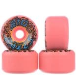 SANTA CRUZ "Big Balls" Skateboard Wheels 65mm 92a PINK Old Skool SPEED WHEELS